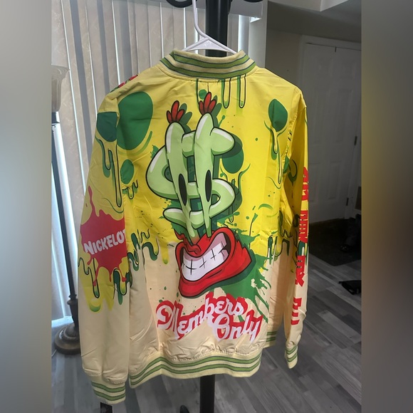 Members Only x Nickelodeon Windbreaker Large - Picture 7 of 14